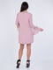 Сукня з велюровими візерунками рожева | 6444001 | фото 2