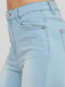 Демисезонные укороченные скинни джинсы | 6444028 | фото 4