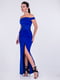 Платье синее | 6444057 | фото 3