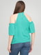 Блуза зеленая | 6444129 | фото 2
