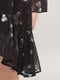 Сукня чорна з принтом | 6444200 | фото 4