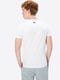 Хлопковая футболка с принтом белая | 6444255 | фото 2