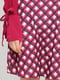 Сукня рожева з геометричним візерунком | 6444527 | фото 4