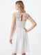 Платье коктейльное белое | 6444579 | фото 2