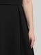 Сукня А-силуету чорна | 6444762 | фото 4