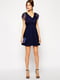 Сукня А-силуету синя | 6444781 | фото 4