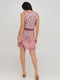 Платье А-силуэта с цветочным принтом | 6444938 | фото 2