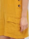 Комбинезон-шорты однотонный кэжуал желтый | 6444983 | фото 4