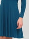 Платье А-силуэта синее | 6444993 | фото 4
