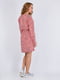 Платье розовое с узором | 6445013 | фото 2