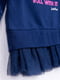 Сукня синя з принтом | 6445094 | фото 3