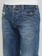 Демисезонные прямые джинсы синие | 6445215 | фото 3