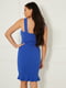 Платье-футляр синее | 6445260 | фото 2