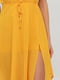 Сукня А-силуету помаранчева | 6445313 | фото 4