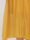 Сукня А-силуету жовта | 6445384 | фото 4