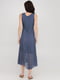 Платье А-силуэта синее | 6445386 | фото 2