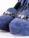 Туфли синие | 6445407 | фото 4