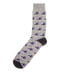 Шкарпетки сірі з принтом | 6445581 | фото 2