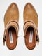 Ботинки в стиле вестерн коричневые | 6445592 | фото 3