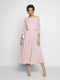 Платье А-силуэта розовое | 6445670 | фото 3