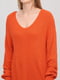 Пуловер оранжевый | 6445682 | фото 3