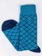 Шкарпетки сині з принтом | 6445726 | фото 2