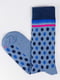 Шкарпетки у синій горох | 6445731 | фото 2