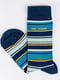 Шкарпетки сині в смужку | 6445741 | фото 2