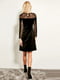Сукня А-силуету чорна | 6445765 | фото 2