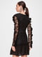 Платье А-силуэта черное | 6445766 | фото 2
