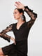 Платье А-силуэта черное | 6445766 | фото 3