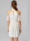 Платье А-силуэта белое | 6445768 | фото 2