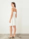 Платье А-силуэта белое | 6445792 | фото 2