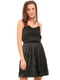 Платье А-силуэта черное | 6445964 | фото 3