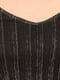 Сукня А-силуету чорна | 6445964 | фото 4
