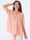 Блуза персикового цвета | 6446041 | фото 3