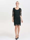 Платье-футляр черное кружевное | 6446112 | фото 4