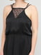 Платье А-силуэта черное | 6446181 | фото 3