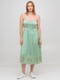 Сукня А-силуету зелена | 6446210