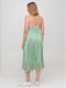 Платье А-силуэта зеленое | 6446210 | фото 2