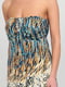 Сукня з відкритою спиною абстрактного забарвлення | 6446232 | фото 3