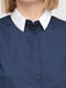 Блуза синяя | 6446269 | фото 4
