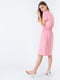 Сукня А-силуету рожева | 6446284 | фото 3