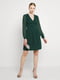 Сукня А-силуету зелена | 6446320 | фото 3