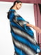 Платье А-силуэта в абстрактный принт | 6446442 | фото 2