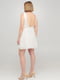 Платье А-силуэта белое | 6446507 | фото 2