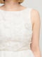 Платье А-силуэта белое | 6446507 | фото 4