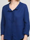 Блуза синяя | 6446527 | фото 3