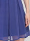 Платье А-силуэта синее с узором | 6446535 | фото 4