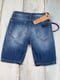 Шорты джинсовые синие | 6446545 | фото 2